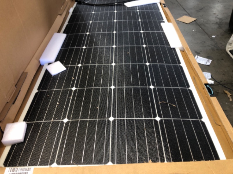 Photo 2 of Renogy 100 Watt Eclipse Monocrystalline Charge 20A Voyager Waterproof Controller