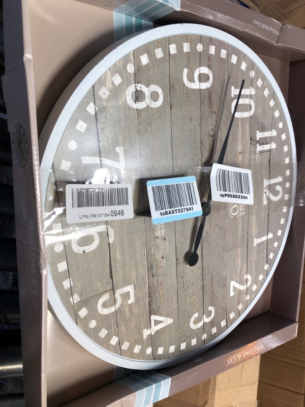 Photo 2 of FirsTime 18" Grey Arlo Wall Clock