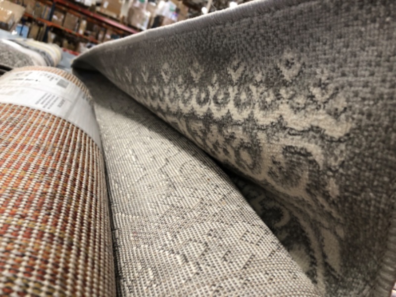 Photo 1 of Abbie & Allie Rugs Tiva Tiv-2307 Gray 6'7" X 9' Area Rug
