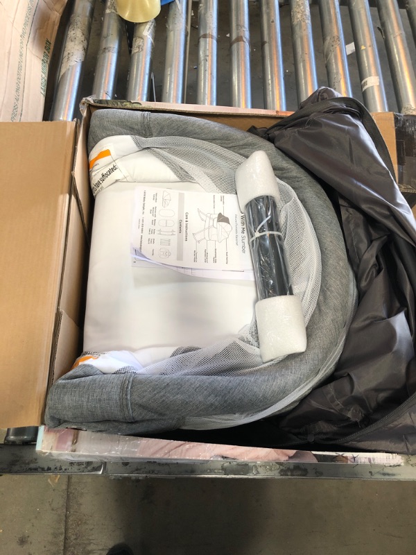 Photo 1 of Baby Delight Slumber Deluxe Portable Rocking Bassinet