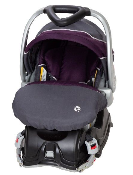 Photo 1 of  Stock photo is different color-Baby Trend EZ Flex-Loc 30.00 lbs Infant Car Seat, Solid Print Purple
