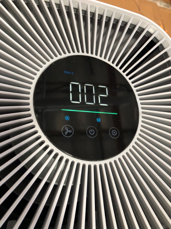 Photo 1 of SCRATCHED***Air Purifier for Home Large Room 1540 Sq Ft Coverage 4-in-1 H13 True HEPA Filter Air Purifiers Reduce 99.97% of Pet Dander Smoke Odor 5 Wind Speed with Air Quality Monitor 25dB Quiet for Bedroom Office
