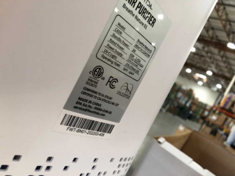 Photo 4 of SCRATCHED***Air Purifier for Home Large Room 1540 Sq Ft Coverage 4-in-1 H13 True HEPA Filter Air Purifiers Reduce 99.97% of Pet Dander Smoke Odor 5 Wind Speed with Air Quality Monitor 25dB Quiet for Bedroom Office
