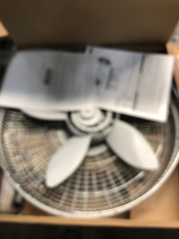 Photo 2 of 18 in. Commercial Grade Oscillating Wall Mount Fan