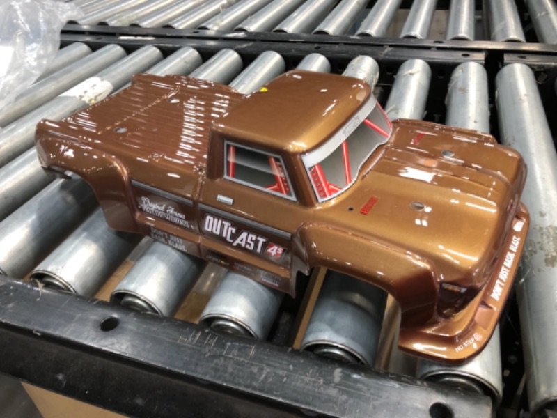 Photo 3 of ARRMA 1/10 Painted and Trimmed Body with Decals, Bronze: Outcast 4X4, ARA402211
