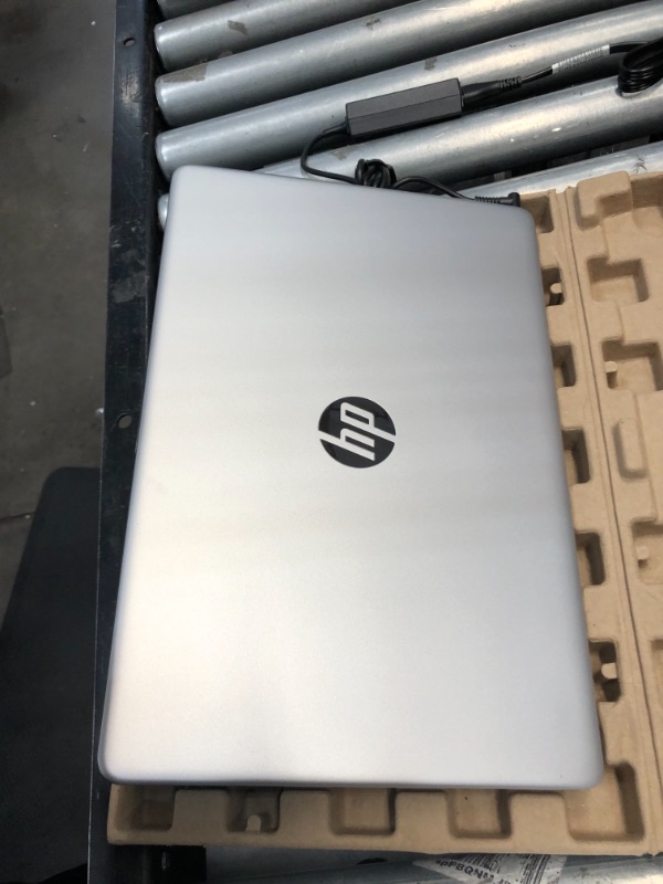 Photo 2 of HP 15.6" Touchscreen Laptop with Windows Home in S mode - AMD Ryzen 3 Processor - 4GB RAM Memory - 256GB SSD Storage - Silver (15-ef1041nr)

