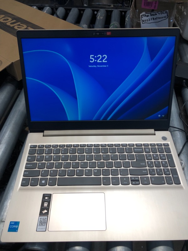 Photo 4 of **NEEDS PROFESSIONAL WORK**READ BELOW**Lenovo IdeaPad 3i 15ITL05 15.6" 4GB 128GB SSD Core™ I3-1115G4 1.2GHz Win10S,Almond (2324737)
