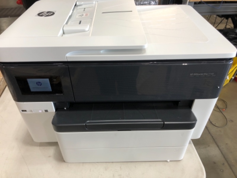 Photo 7 of HP OfficeJet Pro 7740 Wide Format All-in-One Printer with Wireless Printing, Works with Alexa (G5J38A)
