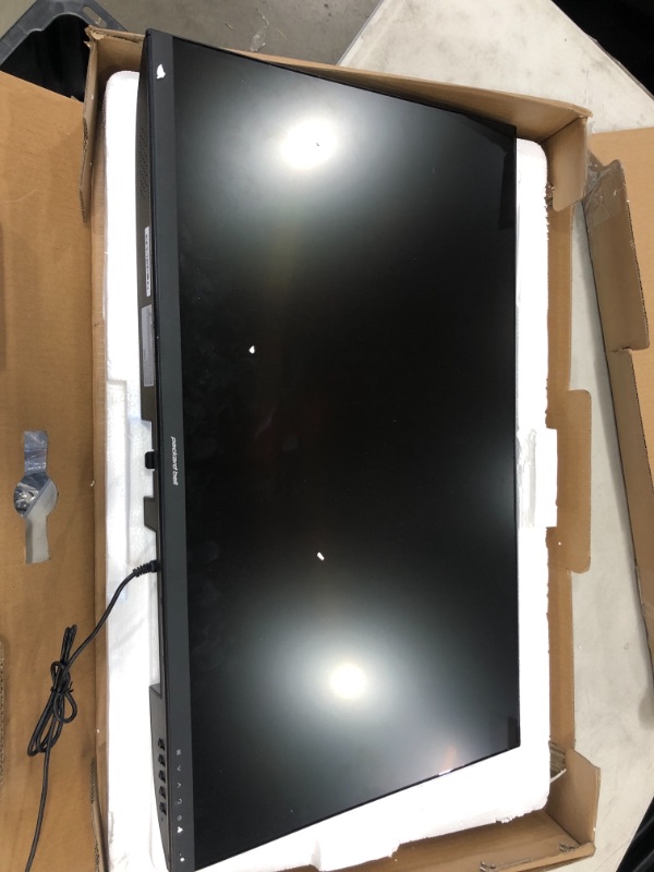 Photo 6 of **TURNS ON BUT DOESNT SHOW DISPLAY**NEEDS REPAIR** Packard Bell AirFrame 27 Inch Ultra Slim Bezel Desktop Monitor, FHD IPS LED 1920 x 1080p, 75 Hertz, 5 Milliseconds, VESA Mounting, Tilt Adjustment, HDMI and VGA for Home and Office Use
