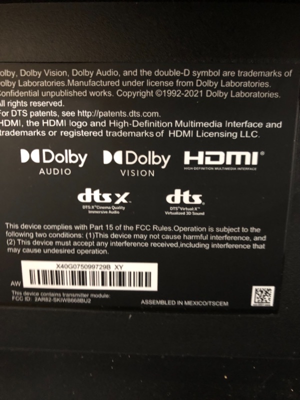 Photo 1 of VIZIO 75-Inch P-Series 4K QLED HDR Smart TV w/Voice Remote, Dolby Vision, 4K 120Hz Gaming, Alexa Compatibility, P75Q9-J01, 2022 Model
