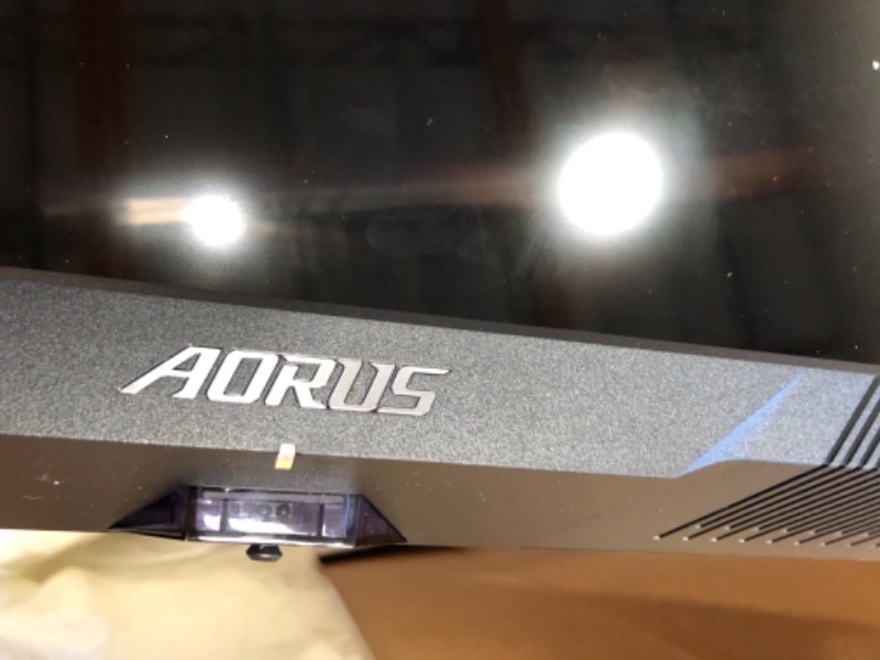 Photo 4 of AORUS FV43U 43" 144Hz 2160p HBR3, NVIDIA G-SYNC Compatible, Exclusive Built-in ANC, 3840x2160 Display, 1ms Response Time, HDR, 96% DCI-P3, 1x DisplayPort 1.4, 2x HDMI 2.1, 2x USB 3.0, 1x USB C
