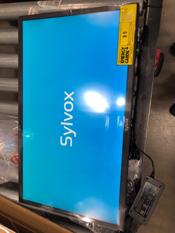 Photo 1 of SYLVOX 24 Inch TV 12/24 Volt DC Powered 1080P Full HD RV TV,Built-in DVD Player, with Base and Digital Noise Reduction Function
