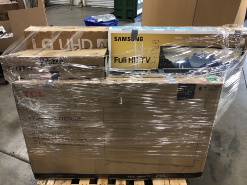 Photo 2 of NONREFUNDABLE**PALLET OF 7 BROKEN TVS AND MONIOTRS**