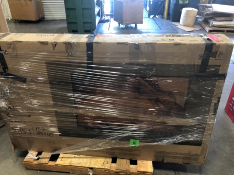 Photo 2 of **NONREFUNDABLE**pallet of 5 broken TVs and monitors**