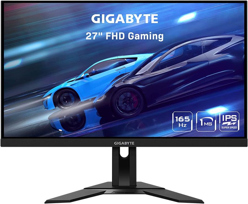 Photo 1 of GIGABYTE G27F 2 27' Full HD 1920 X 1080 165Hz / OC 170Hz HDMI, DisplayPort, USB, Audio FreeSync Premium (AMD Adaptive Sync) SS IPS Gaming Monitor
