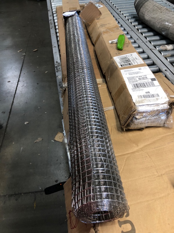 Photo 2 of 
MTB SS304 Stainless Steel Welded Wire Mesh 24 inches x 10 feet- 1/2 inch x 1/2 inch Mesh 18GA(1.2mm)