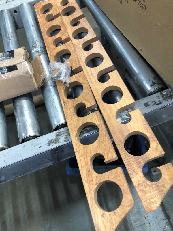 Photo 1 of 
BARN WOOD 2-PIECE 11-ROD WALL OR CEILING ROD RACK