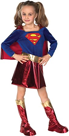 Photo 1 of Deluxe Supergirl Kids Costume
size medium 