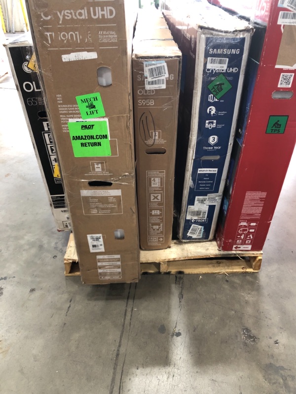 Photo 3 of MIXED PALLET OF DAMAGED TVS**NO REFUNDS**NON FUNCTIONAL**5 UNITS