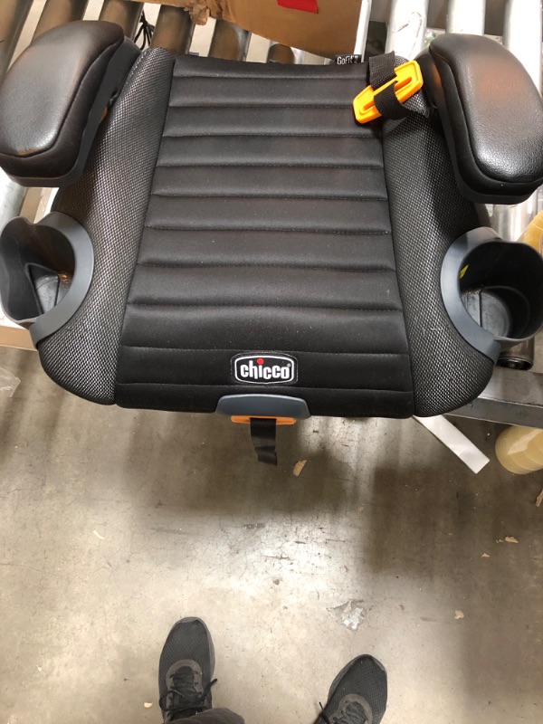 Photo 1 of GoFit Plus Backless Booster Car Seat - Iron, 1 Count (Pack of 1)
