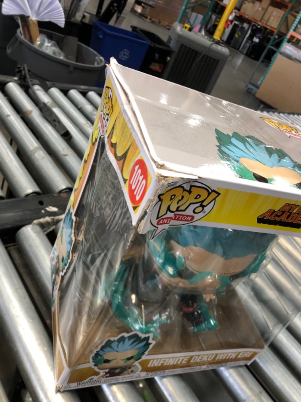 Photo 5 of **damaged box**
POP Animation: MHA- 10" Infinite Deku