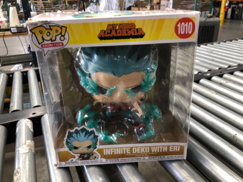 Photo 8 of **damaged box**
POP Animation: MHA- 10" Infinite Deku