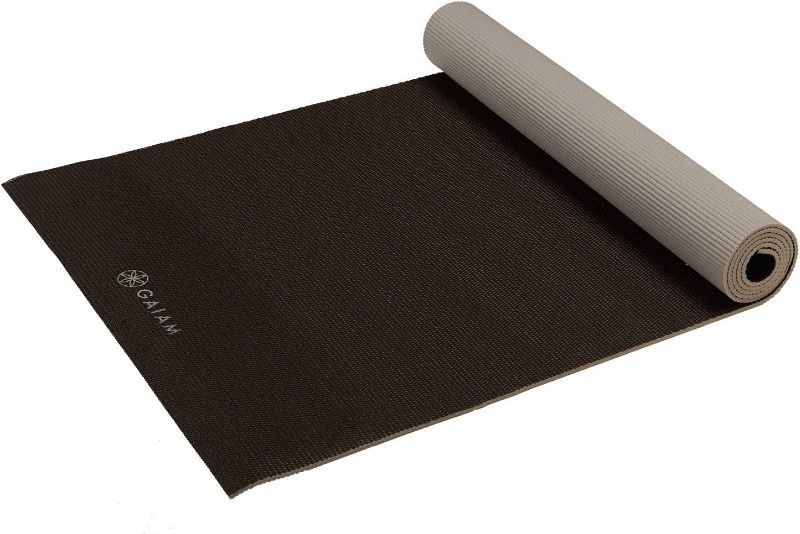 Photo 1 of Gaiam Solid Color Yoga Mat, Non Slip Exercise & Fitness Mat for All Types of Yoga, Pilates & Floor Exercises
