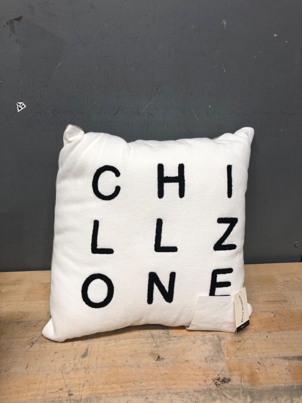 Photo 1 of 14" x 14" Decorative pillow CHI LLZ ONE