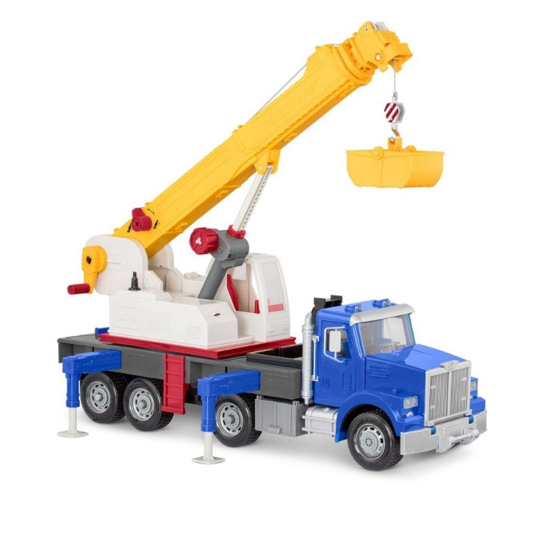 Photo 1 of DRIVEN – Large Toy Truck with Movable Parts – Jumbo Crane Truck *Just Missing Yellow Box Pc*
