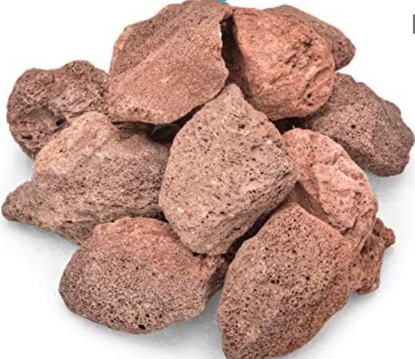 Photo 1 of Stanbroil Lava Rock Granules, Decorative Landscaping for Fire Bowls, Fire Pits, Gas Log Sets, Indoor or Outdoor Fireplaces - 10 Pounds (2.75"-5")