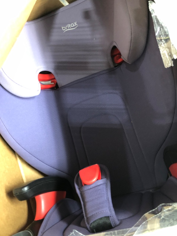 Photo 2 of Britax Highpoint Backless Belt-Positioning Booster Seat, SafeWash Purple Ombre
