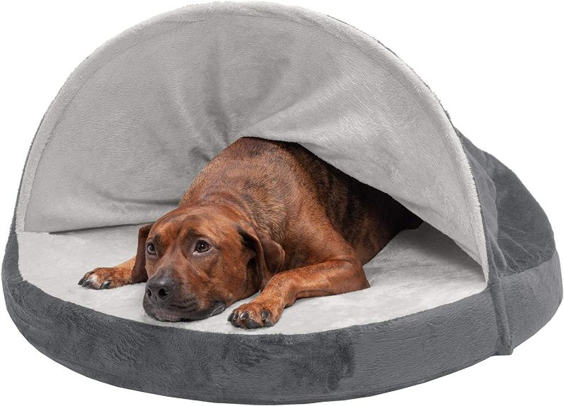 Photo 1 of Furhaven Snuggery Blanket Dog Beds for Small/Medium/Large Dogs & Cats - Orthopedic, Cooling Gel, Memory Foam, & More
