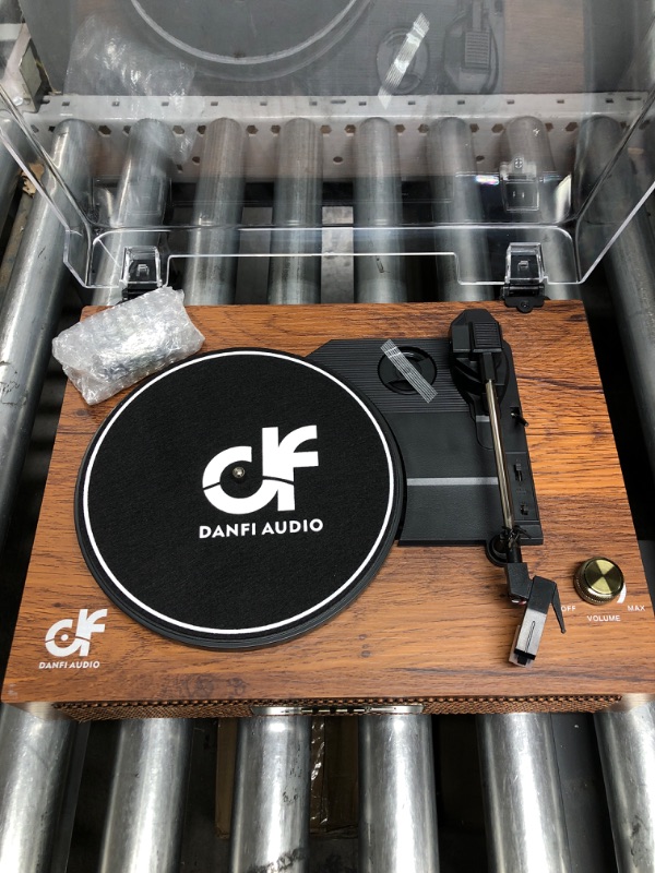 Photo 2 of Danfi Audio ALL-IN-ONE Belt-driven Record Player Turntable with USB and Bluetooth