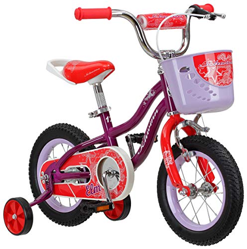 Photo 1 of Schwinn Elm Girls Bike for Toddlers and Kids, 12-Inch Wheels, Purple
