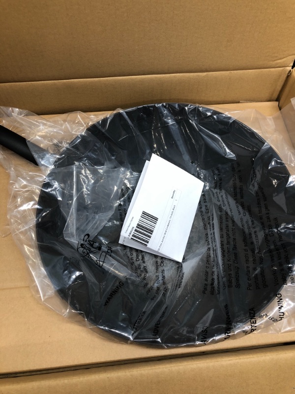Photo 2 of T-Fal A80789 Specialty Nonstick Dishwasher Oven Safe PFOA-Free Jumbo Wok Cookware, 14-Inch, Black Nonstick Cookware