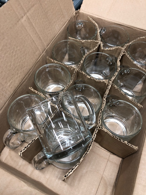 Photo 3 of Libbey Robusta Glass Mugs, Set of 12