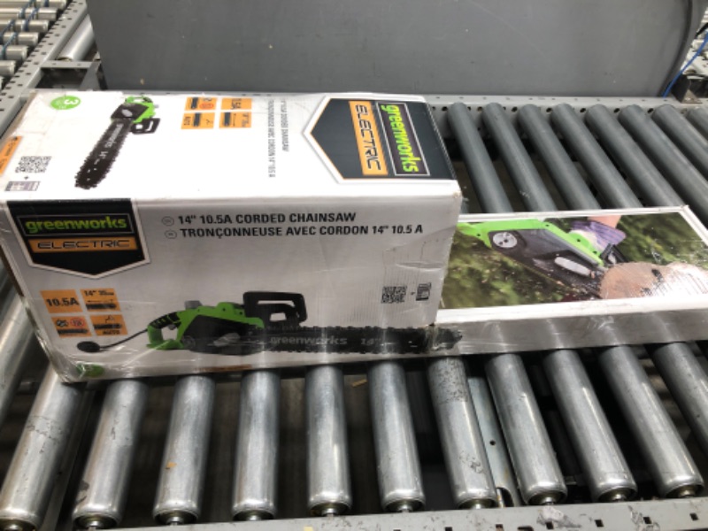Photo 2 of Greenworks 10.5 Amp 14-Inch Corded Chainsaw 20222
