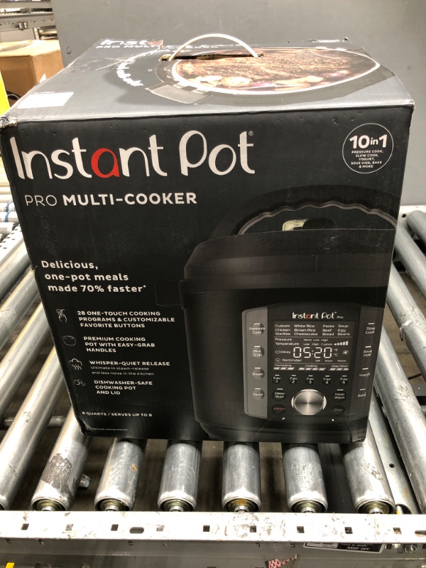 Photo 2 of *tested*Instant Pot 8-Qt. Pro Pressure Cooker