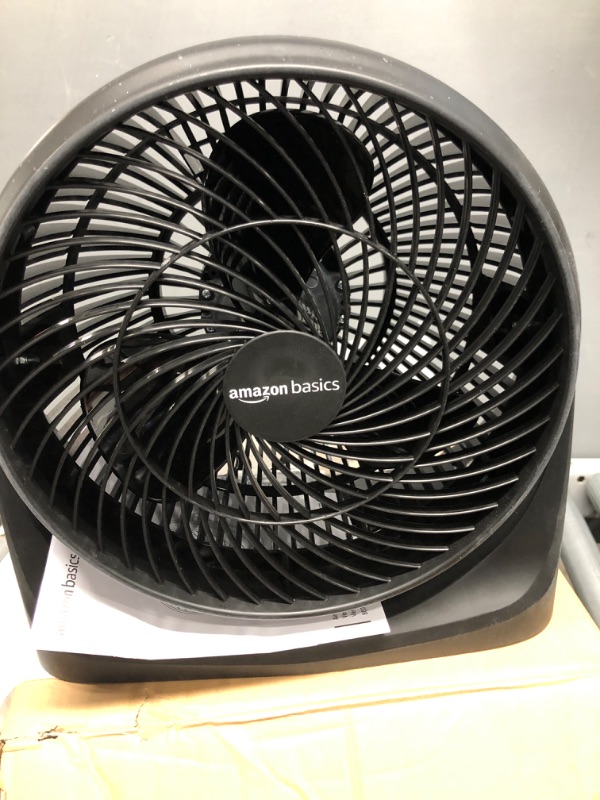 Photo 2 of *tested*Amazon Basics 3 Speed Small Room Air Circulator Fan, 11-Inch 11-Inch Air Circulator Fan
