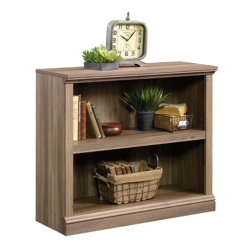 Photo 1 of ***SEE NOTE*** Sauder Select 2 Shelf Bookcase, Salt Oak finish ( )