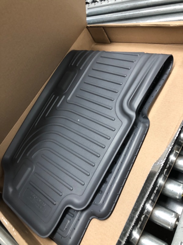 Photo 2 of Husky Liners Weatherbeater Series | 3rd Seat Floor Liner - Grey | 19852 | Fits 2011-2020 Toyota Sienna 1 Pcs