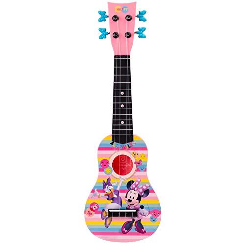 Photo 1 of First Act Minnie Mouse and Daisy Duck Toy Ukulele 20 Inch - Ukulele for Beginners Musical Instruments for Toddlers and Preschoolers - Your Child?s F
