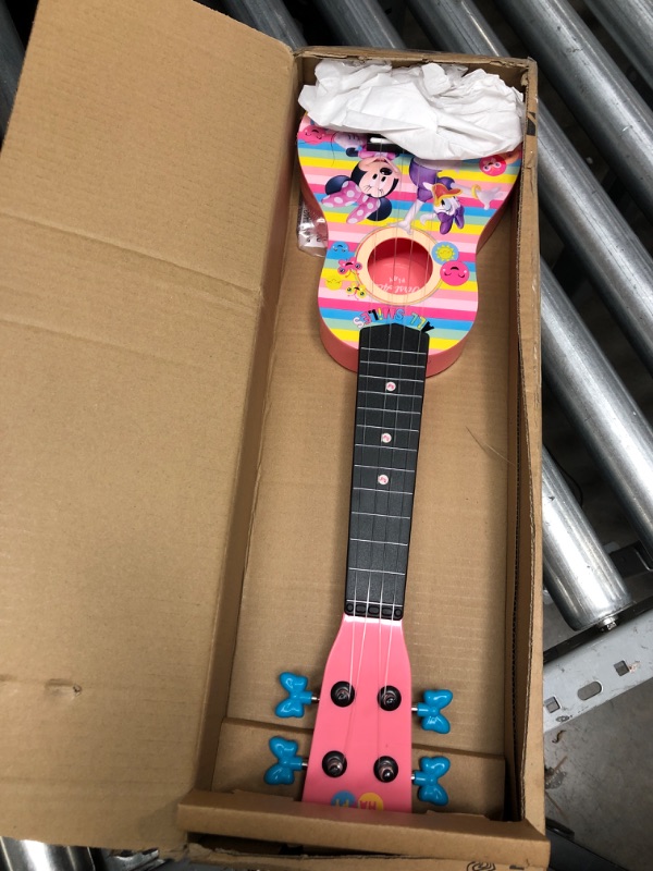 Photo 2 of First Act Minnie Mouse and Daisy Duck Toy Ukulele 20 Inch - Ukulele for Beginners Musical Instruments for Toddlers and Preschoolers - Your Child?s F
