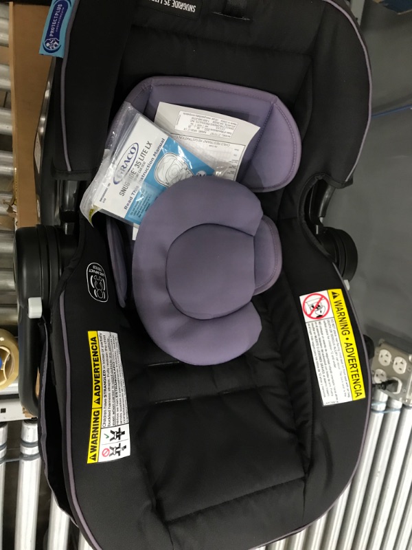 Photo 3 of Graco SnugRide 35 Lite LX Infant Car Seat, Hailey SnugRide 1 Count (Pack of 1) Hailey