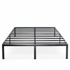 Photo 1 of ***MISSING COMPONENTS*** Best Price Mattress 14 Inch Metal Platform Beds W/Heavy Duty Steel Slat Mattress Foundation (No Box Spring Needed), Black Full Frame
