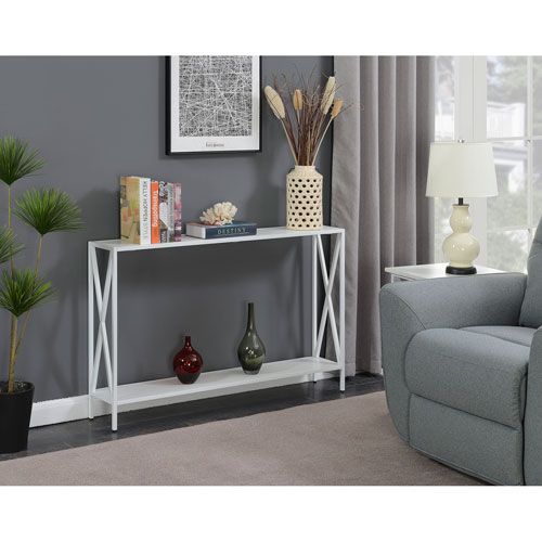 Photo 1 of 161899WFW Tucson Console Table, White
