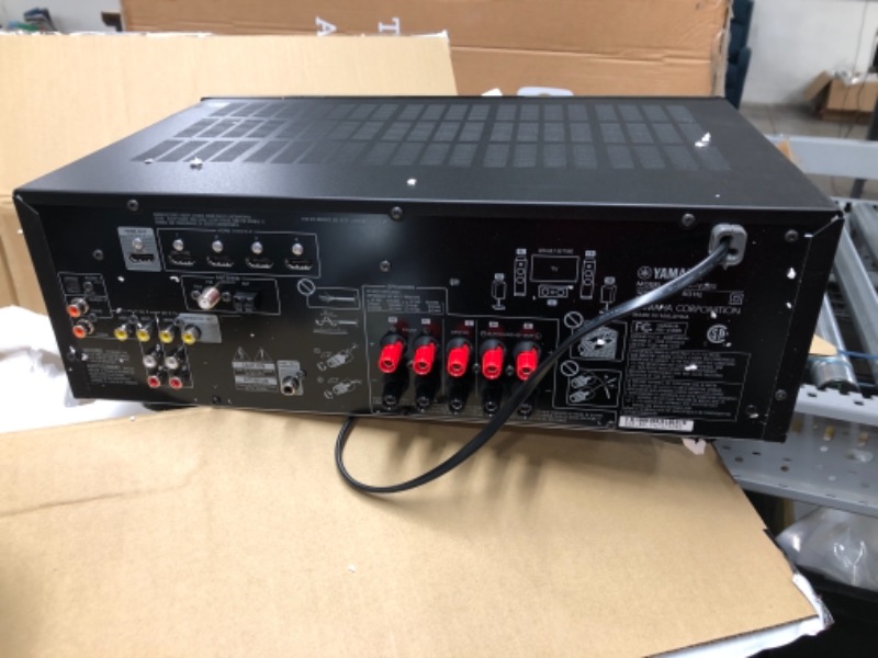 Photo 1 of YAMAHA RX-V385 5.1-Channel 4K Ultra HD AV Receiver with Bluetooth