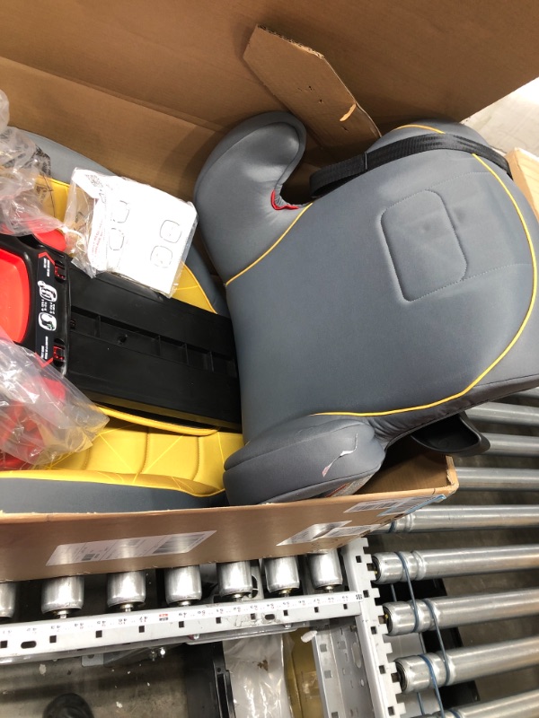 Photo 2 of Diono Monterey 2XT Latch 2 in 1 High Back Booster Car Seat with Expandable Height & Width, Side Impact Protection, 8 Years 1 Booster, Yellow Sulphur 2XT Yellow Sulphur