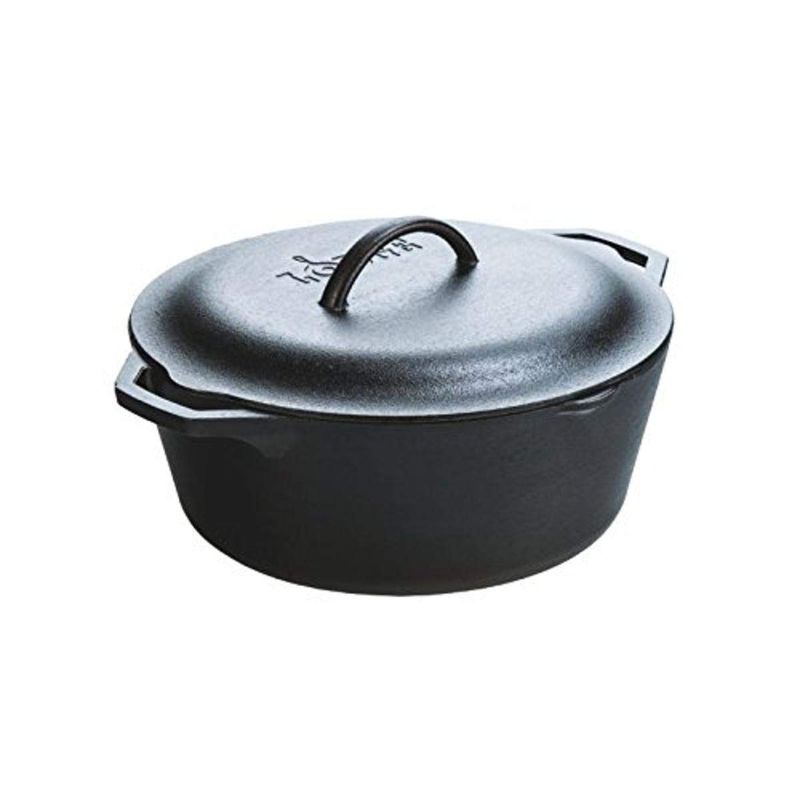 Photo 1 of Lodge Dutch Oven with Dual Handles, Pre-Seasoned