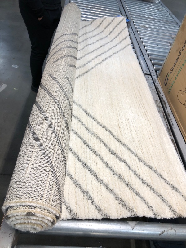 Photo 2 of 5'x7' Soria Line Geo Area Rug Cream - Project 62
